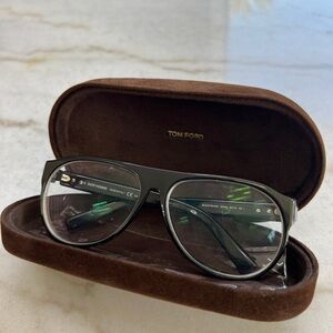 Black Tom Ford Glasses with Case